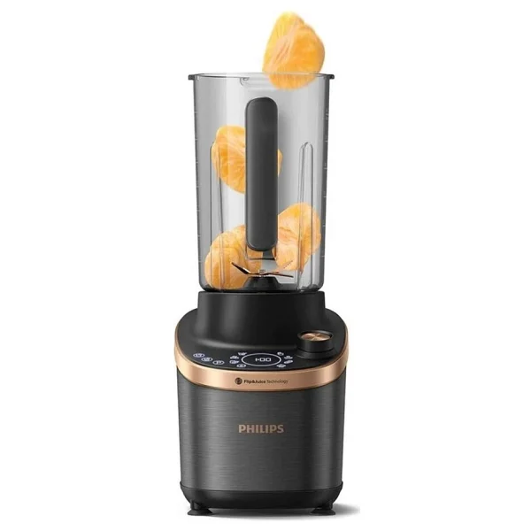 Philips Mutfak Robotu Seti Çok Amaçlı Blender Set Siyah-Bakır Meyve Sıkacağı Modüllü Yüksek Hızlı Blender - Görsel 5