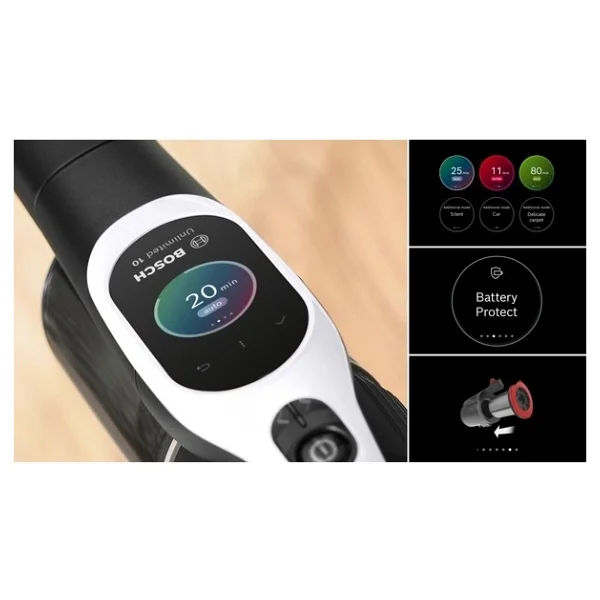 Bosch Unlimited 10 Bcs1041wac Şarjlı Dikey Süpürge - Görsel 4