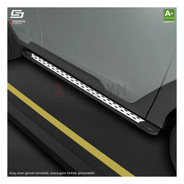 S-Dizayn Ford Fusion Trimline Gri Yan Basamak 173 Cm 2002-2011 A+ Kalite - Görsel 6