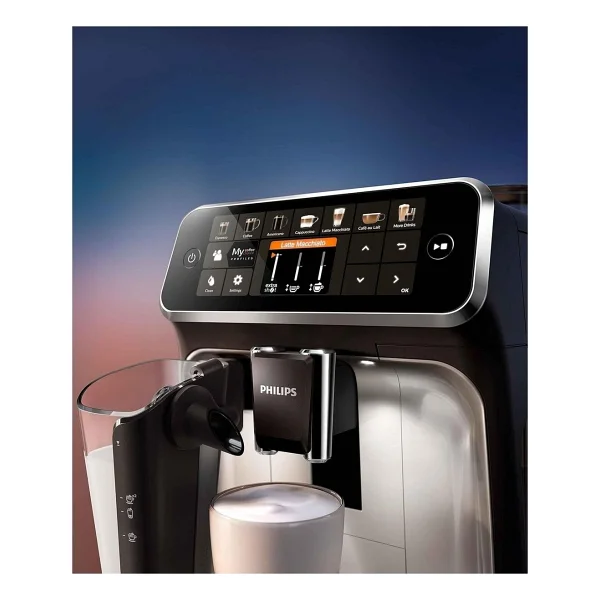 Philips Premium Tam Otomatik, Espresso, Makinesi, Paslanmaz Çelik, 12 Farklı Kahve Seçeneği - Gümüş - Görsel 4