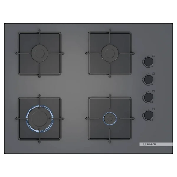 Bosch Hbf512bh1t Fırın + Pop7c9p30o Ocak + Dwk64pj70t Davlumbaz Gri Ankastre Set - Görsel 3