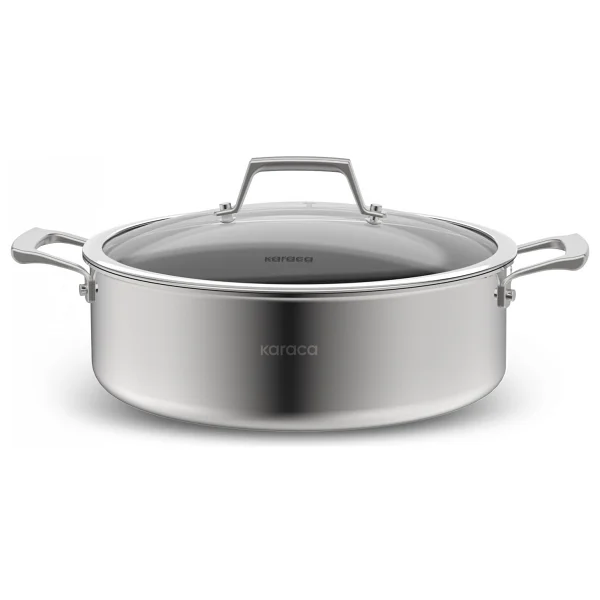 Karaca Plasma Steel 3ply 28 Cm Karnıyarık Tenceresi - Görsel 7