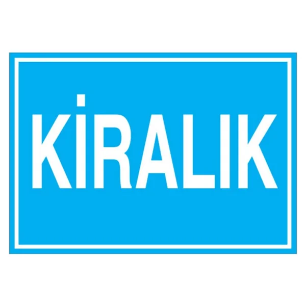 1beyaz Reklam Kiralık Uyarı Tabelası - 35 X 50 Foreks - Ç5 - Görsel 2