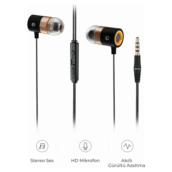 Lenovo Lecoo Eh103 Kablolu Kulak İçi Kulaklık - Görsel 3