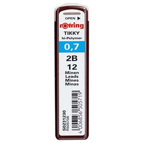 Rotring Tikky Hi-Polymer 0.7 Mm 2b Kalem Ucu - Görsel 3