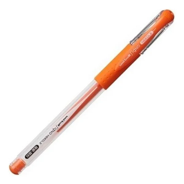 Uni-Ball Signo Needle 0.38 Mm Turuncu İğne Uçlu Jel Kalem - Görsel 2