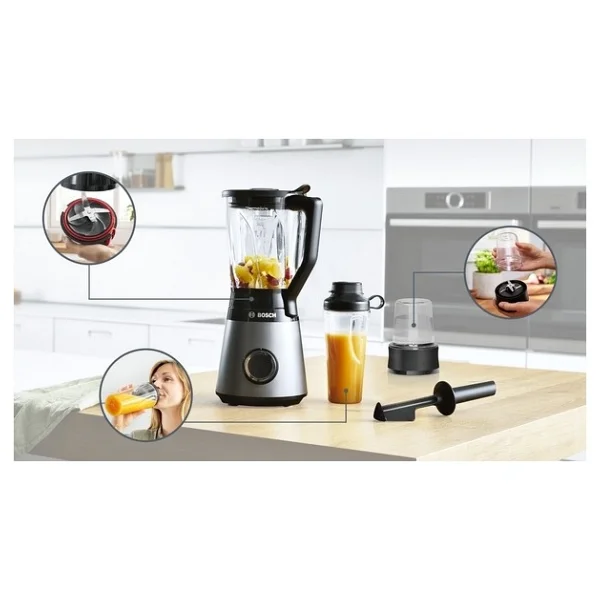 Bosch Mmb6177s Vitapower 1200 W Blender Seti - Görsel 3