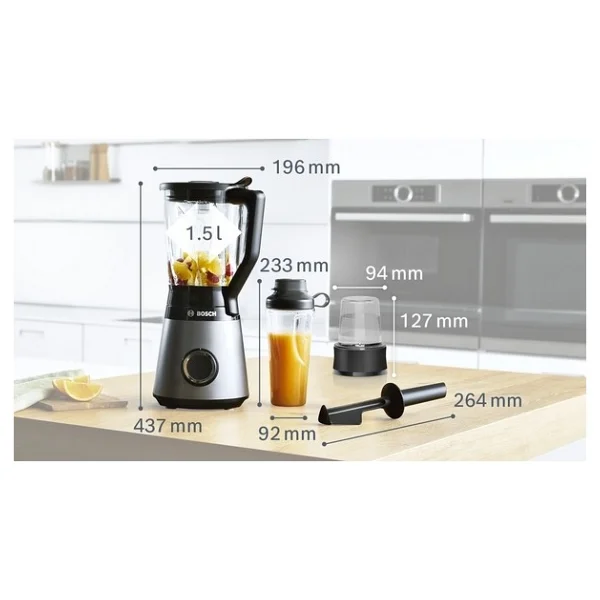 Bosch Mmb6177s Vitapower 1200 W Blender Seti - Görsel 7