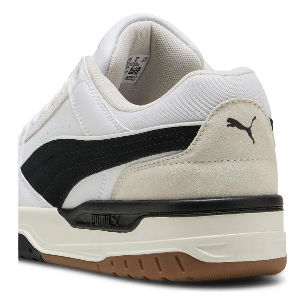 Puma Rebound Retro Sd 400214-01 Beyaz-Siyah Spor Ayakkabı - Görsel 4