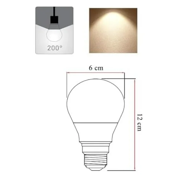 Panasonic Sarı Işık 14 W-100 W 1521 Lümen E27 LED Ampul - Görsel 2