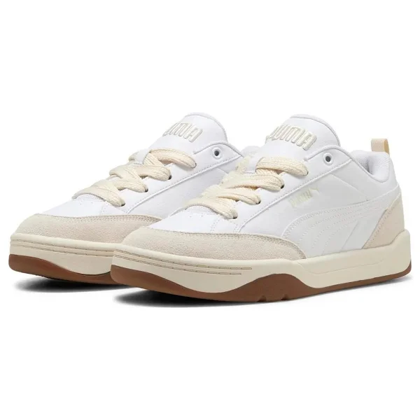 Puma Park Lifestyle Og 397262-11 Beyaz-Krem Spor Ayakkabı - Görsel 3