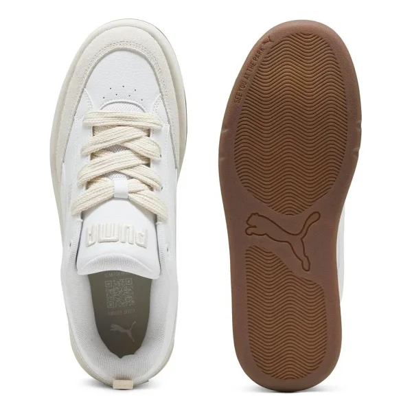 Puma Park Lifestyle Og 397262-11 Beyaz-Krem Spor Ayakkabı - Görsel 4