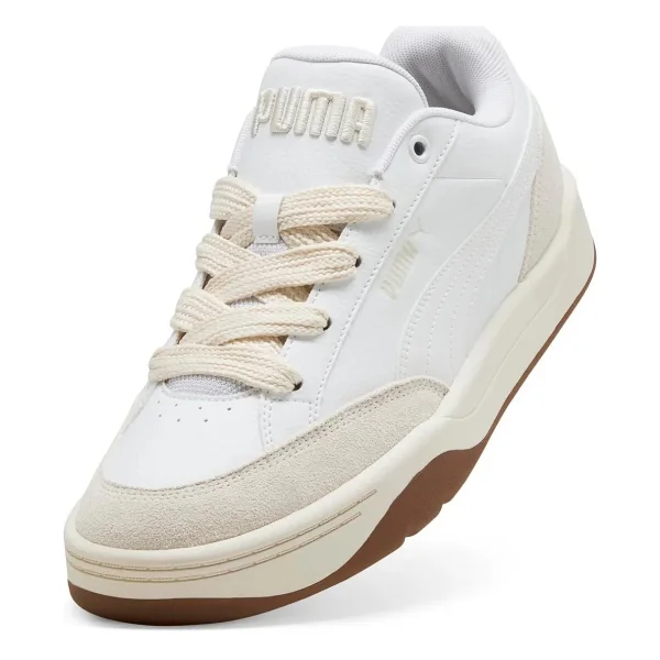 Puma Park Lifestyle Og 397262-11 Beyaz-Krem Spor Ayakkabı - Görsel 5