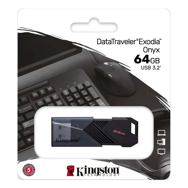 Kingston Exodia Onyx USB 3.2 Dtxon/64gb 64 GB Flash Bellek - Görsel 3