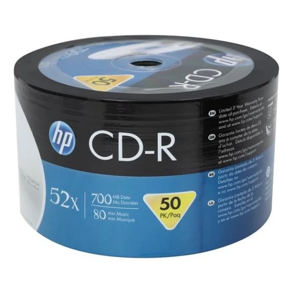 Hp CD-R 700mb-80mın 52x 50 Li Shrink - Görsel 3