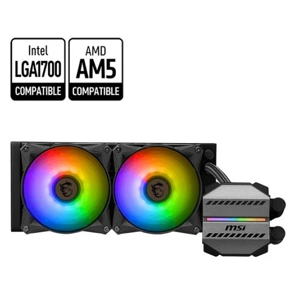 Msı Mag Coreliquid M240 Argb 240 Mm İşlemci Sıvı Soğutucu - Görsel 2