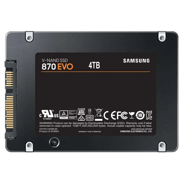Samsung 870 Evo Mz-77e4t0bw Sata 3.0 2.5" 4 TB SSD - Görsel 6