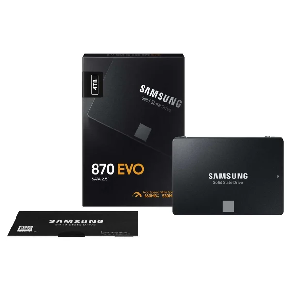 Samsung 870 Evo Mz-77e4t0bw Sata 3.0 2.5" 4 TB SSD - Görsel 2