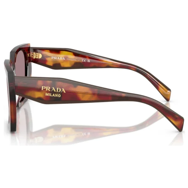 Prada Pr 15ws 22a20ı Poppy Tortoise-Light Purple Kadın Güneş Gözlüğü - Görsel 2
