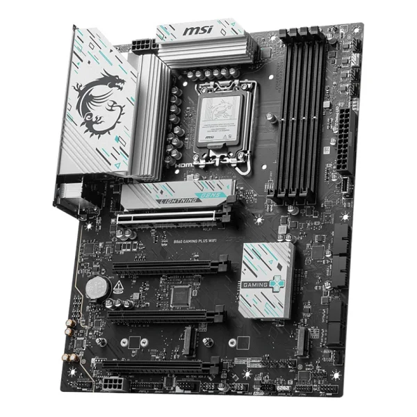 Msı B860 Gaming Plus Wi-Fi Intel Lga1851 DDR5 Atx Anakart - Görsel 2