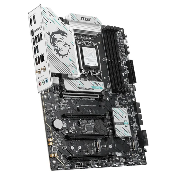 Msı B860 Gaming Plus Wi-Fi Intel Lga1851 DDR5 Atx Anakart - Görsel 3