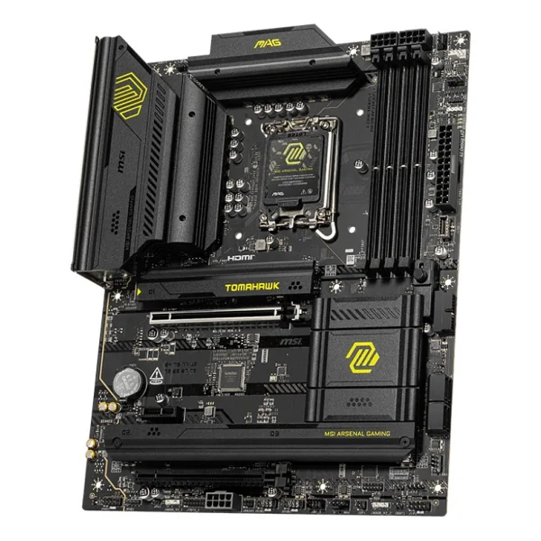 Msı Mag B860 Tomahawk Wi-Fi Intel Lga1851 DDR5 Atx Anakart - Görsel 2