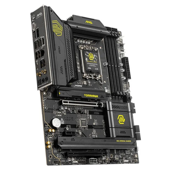 Msı Mag B860 Tomahawk Wi-Fi Intel Lga1851 DDR5 Atx Anakart - Görsel 3