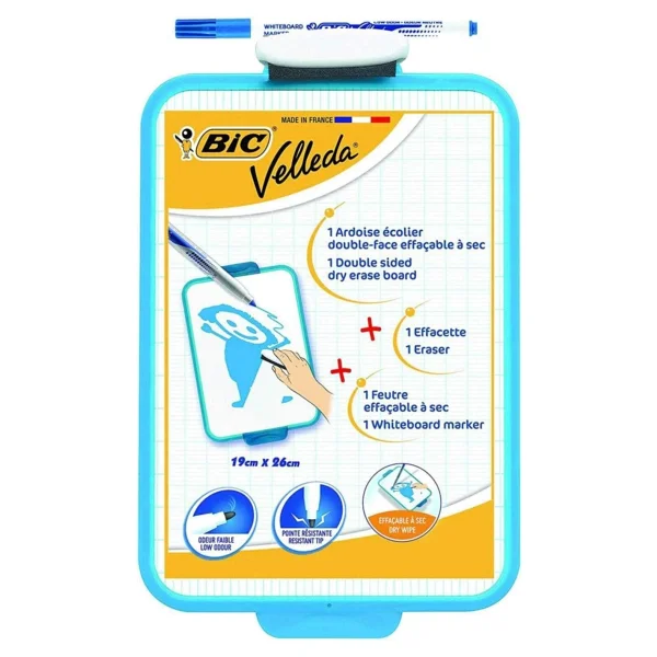 Bic Velleda Mini Beyaz Tahta + Kalem + Silgi - Yeşil - Görsel 5