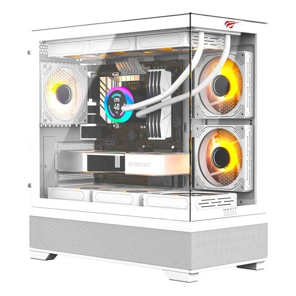 Havit Cf925 RGB Fanlı Siyah E-Atx Oyuncu Kasası - Görsel 7