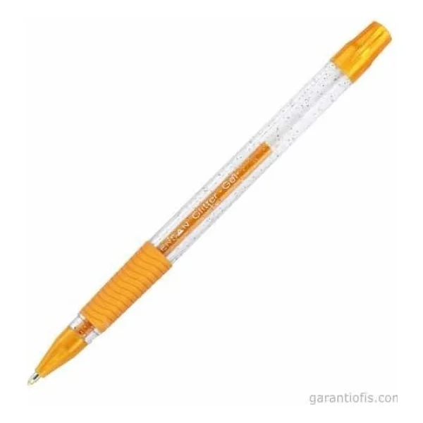 Pensan 1.0 mm Altın Glitter Jel Kalem - Görsel 4