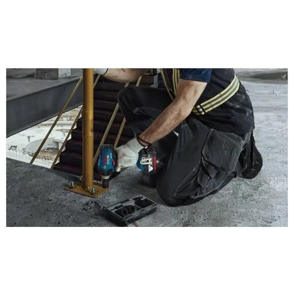 Bosch Gds 18v-400 Çift Akülü 5 Ah Darbeli Somun Sıkma Makinesi - Görsel 4