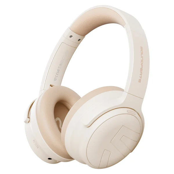 Soundpeats Space Pro ANC Bej Kulak Üstü Bluetooth Kulaklık - Görsel 7