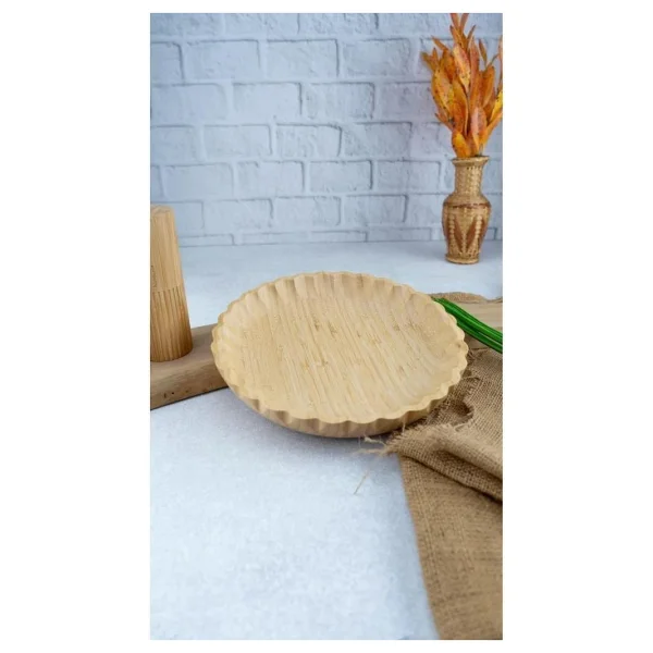 Bambum Crumble Büyük Sığ Salata Kasesi - Görsel 3