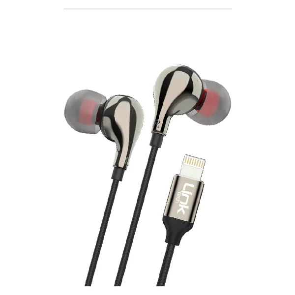 Linktech E82 Lightning Kablolu Kulak İçi Kulaklık - Görsel 3