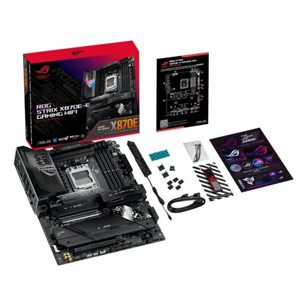 Asus Rog Crosshair X870e Hero AMD Am5 DDR5 Atx Anakart - Görsel 2