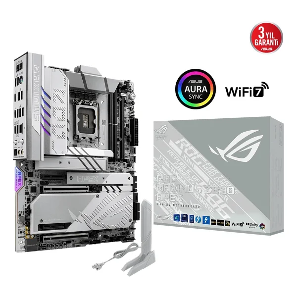 Asus Rog Maximus Z890 Apex Intel Lga1851 DDR5 Atx Anakart - Görsel 6