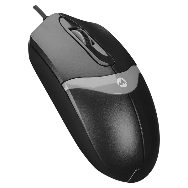 Everest Sm-220 Siyah-Gri Optik Kablolu Mouse - Görsel 2