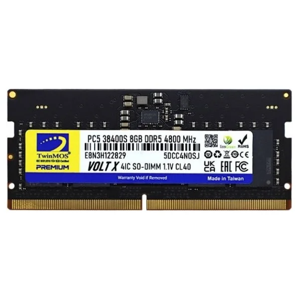 Twinmos VoltX 8 GB 4800 MHz CL40 TMD58GB4800U40 DDR5 Ram