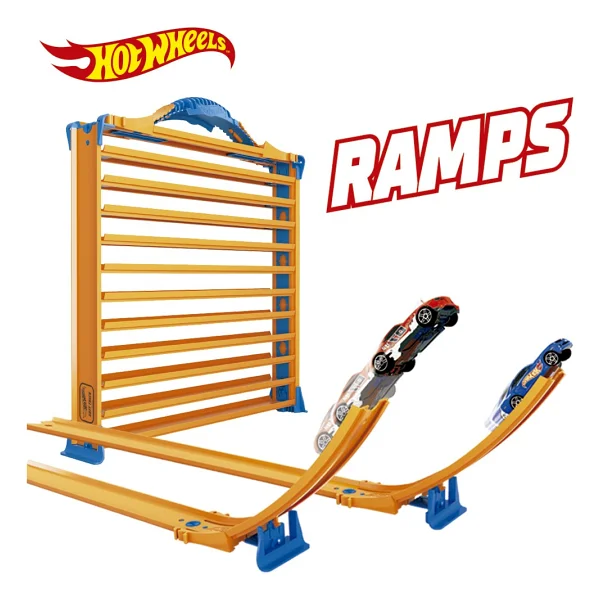 Hot Wheels Racentrack 44 Araba İçin Depolama Rafı Ve Yol Pisti Plastik Malzemeden Üretilmiştir Hwcc9b - Görsel 4
