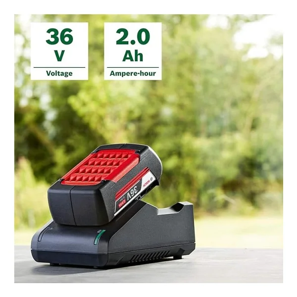 Bosch AL36V-20 + 2 Ah Tek Akü 36 V Yedek Akü, Şarj Cihazı Seti - Görsel 5