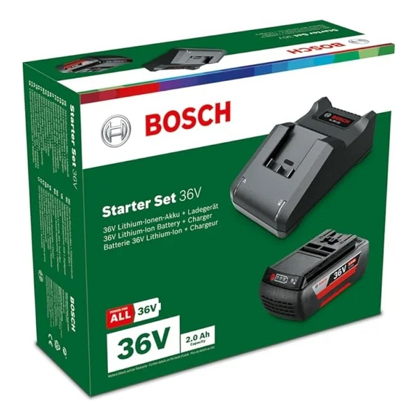 Bosch AL36V-20 + 2 Ah Tek Akü 36 V Yedek Akü, Şarj Cihazı Seti - Görsel 7