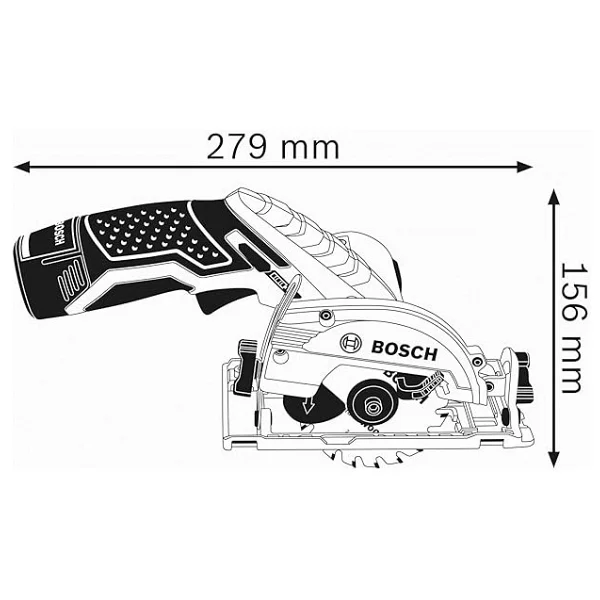 Bosch Gks 12v-26 Aküsüz Daire Testere - Görsel 4
