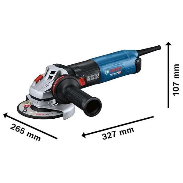 Bosch Gws 17-125 S 1700 W Devir Ayarlı Taşlama Makinesi - Görsel 4