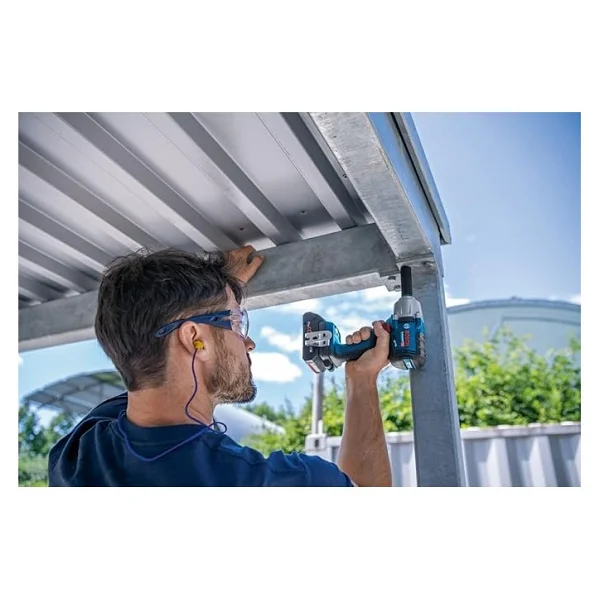 Bosch Gds 18v-450 PC Aküsüz Darbeli Somun Sıkma Makinesi - Görsel 5