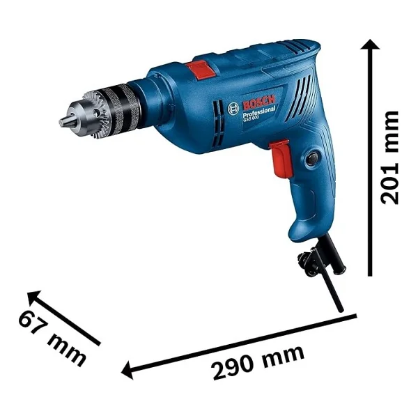 Bosch Gsb 600 Darbeli Matkap - Görsel 2