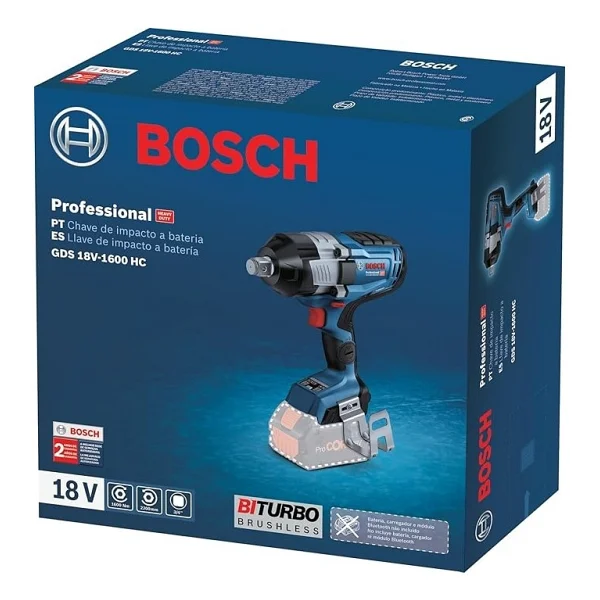 Bosch Gds 18v-1600 Hc Darbeli Somun Sıkma Makinesi - Görsel 4