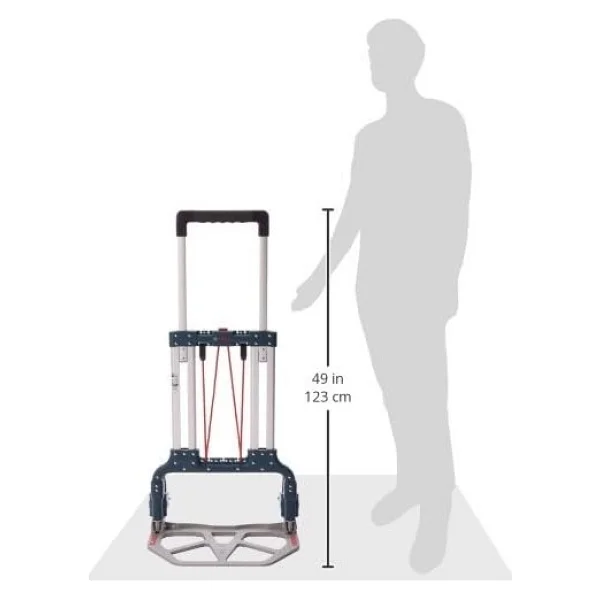 Bosch Alu-Caddy L-Box 125 Kg Yük Taşıma Arabası - Görsel 4