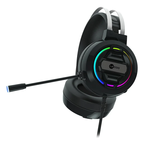 Lenovo Lecoo Ht401 RGB 3.5mm/USB Kablolu Kulak Üstü Oyuncu Kulaklığı - Görsel 10