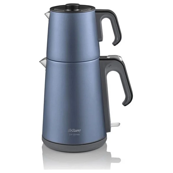 Arzum Ar3080-O Çay Sefası Okyanus 1650 W Çelik Çay Makinesi - Görsel 5