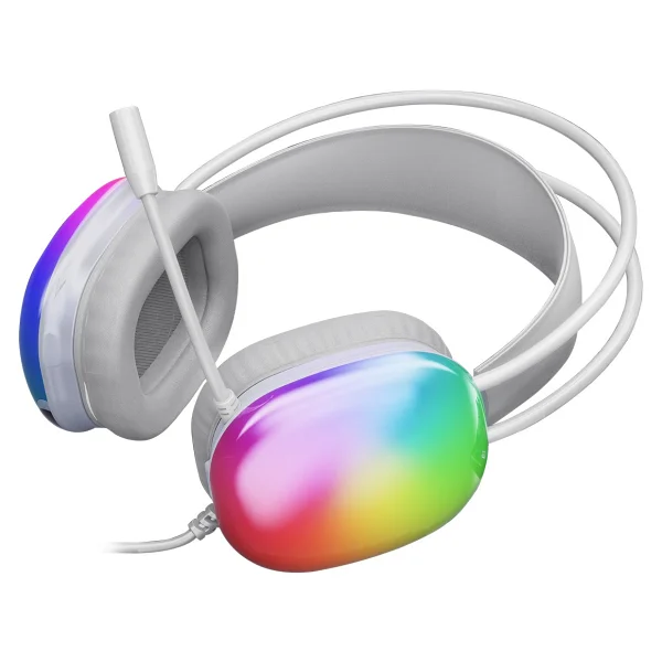 Lenovo Lecoo Ht409 RGB USB Kablolu Kulak Üstü Oyuncu Kulaklığı - Görsel 9